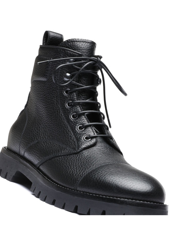 Carducci black combat boots