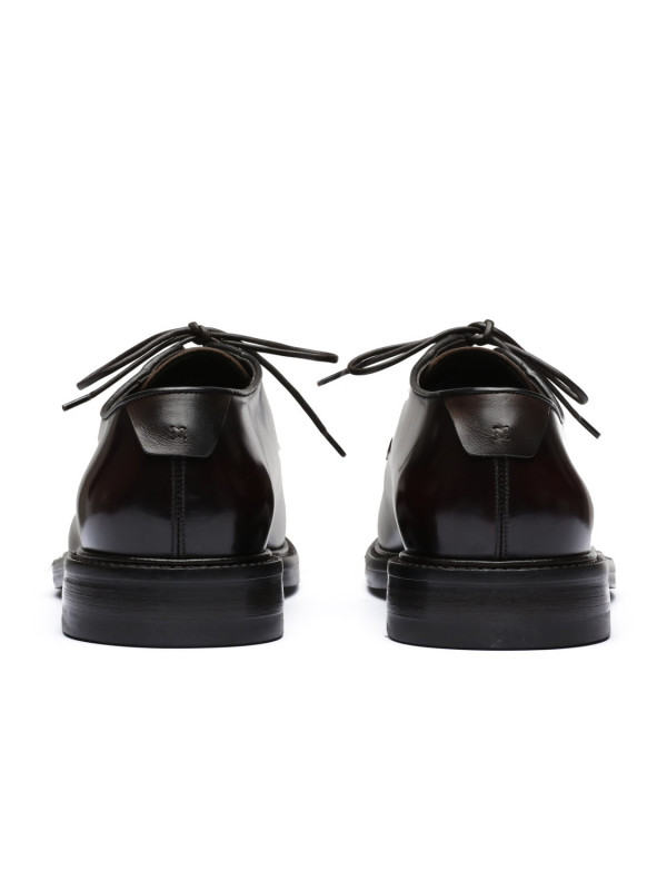 Pascoli dark brown Derby shoes