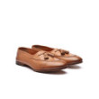 Brandy hue leather loafers