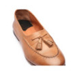 Brandy hue leather loafers