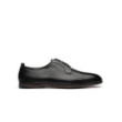 Black leather Derby shoes