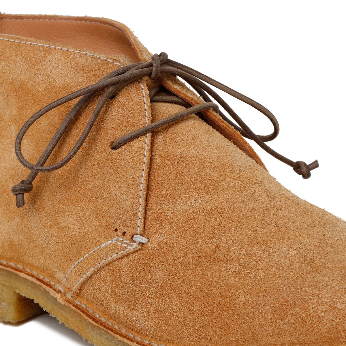 Londra brandy-hue suede ankle boots