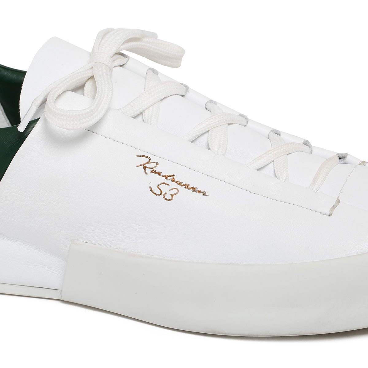 Sneakers Durante bianco e verde