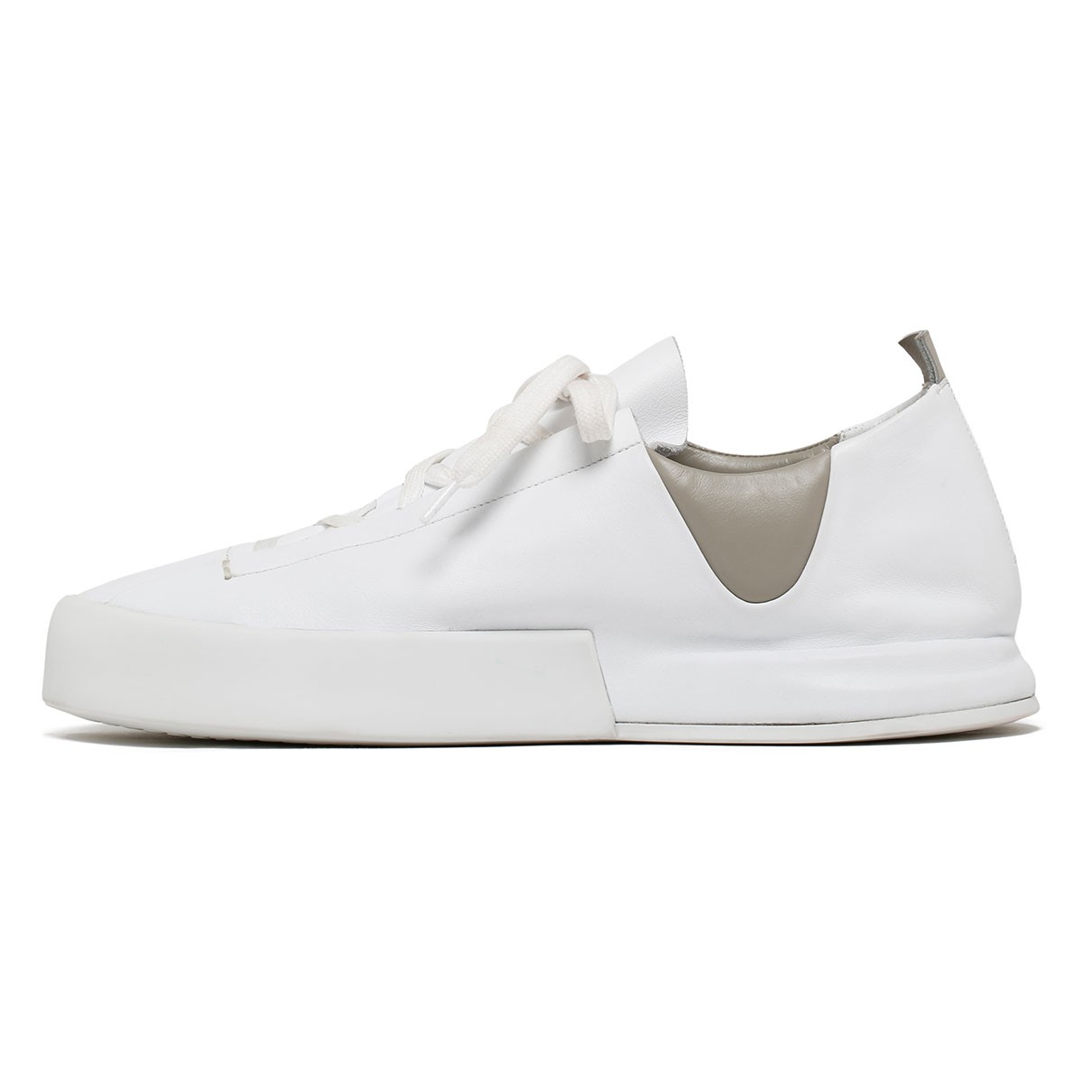 Meucci white and gray sneakers