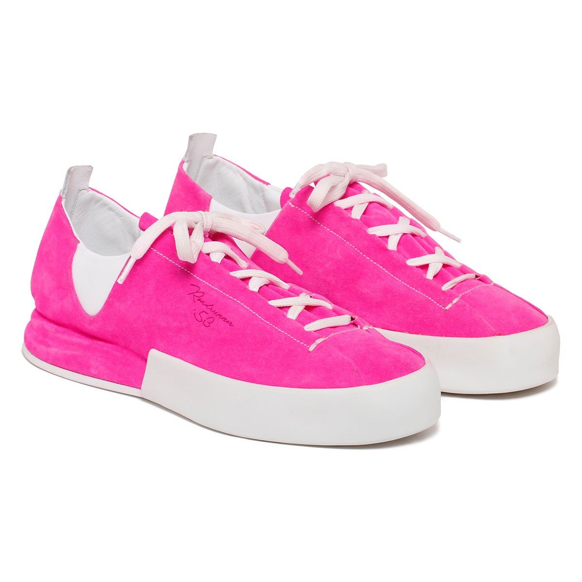 Sneakers Patelli rosa fluo